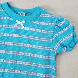 Vintage Floral Striped Tee 3t/4t